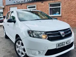 White Used 2013 Dacia Sandero Ambiance Hatchback | £1,720 (Expensive)