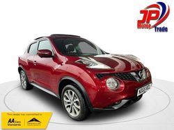 Red Used 2016 Nissan Juke Tekna SUV | £4,195 (Fair price)