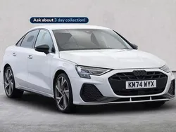White Used 2024 Audi A3 Black Edition Sedan | £30,711 (Expensive)