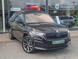 Black magic pearl effect Used 2022 Skoda Kodiaq SportLine SUV | £31,587 (Fair price)