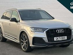 Silver Used 2021 Audi Q7 Black Edition SUV | £37,219 (Fair price)