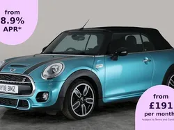 Turquoise Used 2018 Mini Cooper S Cabriolet Cabriolet | £11,416 (Super price)