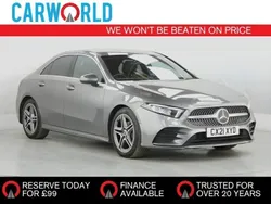Grey Used 2021 Mercedes A200 AMG line Sedan | £15,700 (Good price)