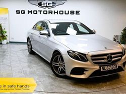 Silver Used 2017 Mercedes E220 AMG line Sedan | £15,985 (Good price)