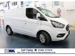 White Used 2021 Ford Transit Custom Limited Van | £12,210 (Expensive)