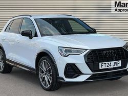 White Used 2024 Audi Q3 Black Edition SUV | £32,550 (Fair price)
