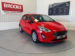 Red Used 2018 Ford Fiesta Zetec Hatchback | £8,190 (Fair price)