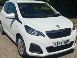 White Used 2014 Peugeot 108 Active Hatchback | £4,995 (Fair price)
