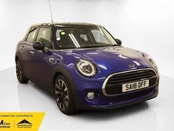 Blue Used 2018 Mini Cooper Hatch Hatchback | £9,650 (Fair price)