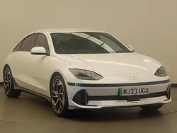 White Used 2023 Hyundai Ioniq 6 Premium Sedan | £25,098 (Fair price)