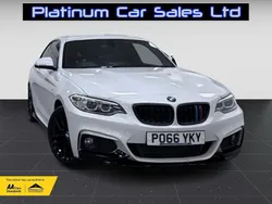 White Used 2016 BMW 218 M Sport Coupe | £8,995 (Expensive)
