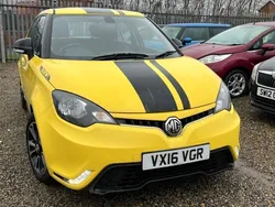 Yellow Used 2016 MG MG3 Hatchback | £4,499 (Fair price)