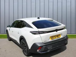 White Used 2023 Peugeot 408 GT Sedan | £21,769 (Fair price)