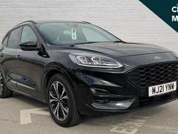 Black Used 2021 Ford Kuga ST-Line X SUV | £15,566
