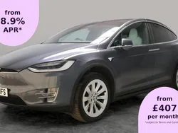 Silver Used 2016 Tesla Model X SUV | £21,464 (Fair price)