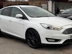 White Used 2015 Ford Focus Titanium X Hatchback | £5,695 (Fair price)