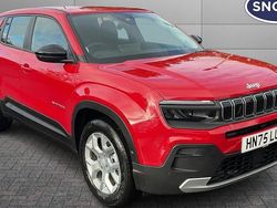 Red New 2025 Jeep Avenger Altitude SUV | £20,955 (Fair price)