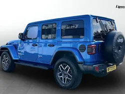 Blue Used 2024 Jeep Wrangler Sahara SUV | £44,910 (Fair price)