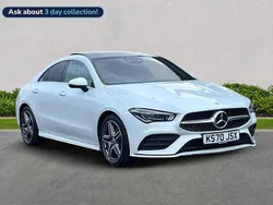 White Used 2020 Mercedes CLA220 AMG Line Premium Plus Sedan | £21,499 (Fair price)