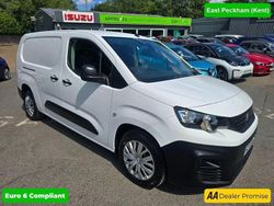 White Used 2020 Peugeot Partner Van | £11,999 (Expensive)