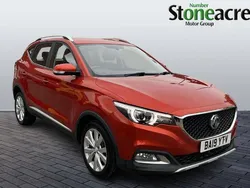 Orange Used 2019 MG ZS Excite Sedan | £10,750 (Fair price)