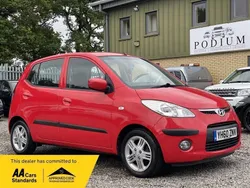 Red Used 2010 Hyundai i10 Style Hatchback | £2,490 (Fair price)