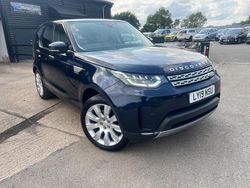 Blue Used 2019 Land Rover Discovery 5 HSE Luxury SUV | £27,100 (Fair price)