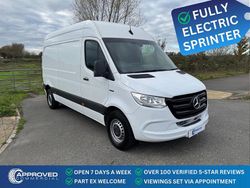 White Used 2021 Mercedes E-Sprinter Progressive Van | £11,250