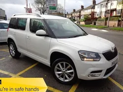 White Used 2013 Skoda Yeti Elegance SUV | £7,966 (Fair price)