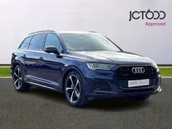 Blue Used 2020 Audi Q7 Black Edition SUV | £32,271 (Fair price)