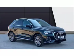 Black Used 2021 Audi Q3 S-Line SUV | £23,542 (Good price)