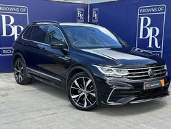 Black Used 2021 VW Tiguan R-line SUV | £26,249 (Fair price)
