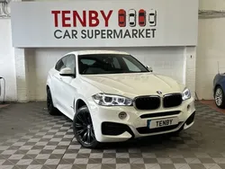 White Used 2017 BMW X6 M Sport SUV | £22,795 (Fair price)