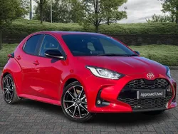 Red Used 2024 Toyota Yaris Hybrid Sport Hatchback | £23,485 (Expensive)