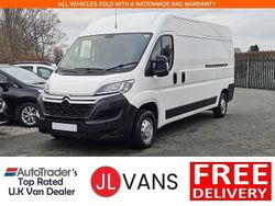 White Used 2022 Citroën Relay Van | £16,450 (Fair price)