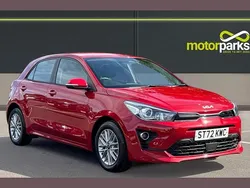 Red Used 2022 Kia Rio 2 Hatchback | £14,000 (Fair price)
