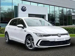 White Used 2023 VW Golf VIII R-line Hatchback | £21,991 (A bit pricey)