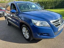 Blue Used 2010 VW Tiguan Match SUV | £3,295 (Good price)