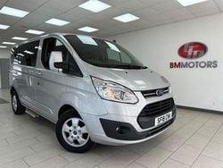 Silver Used 2018 Ford Tourneo Custom Titanium Van | £16,495 (Fair price)