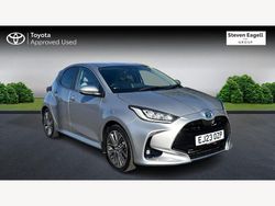 Silver Used 2023 Toyota Yaris Hybrid Hatchback | £20,190 (A bit pricey)