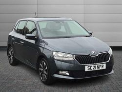 Quartz grey metallic Used 2021 Skoda Fabia SE Drive Hatchback | £13,999 (Fair price)