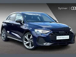 Blue Used 2025 Audi A3 Black Edition Hatchback | £31,000 (Expensive)