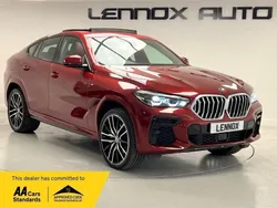 Red Used 2022 BMW X6 M Sport SUV | £42,990 (Good price)