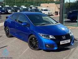Blue Used 2016 Honda Civic Sport Hatchback | £8,395 (Fair price)