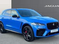 Blue Used 2024 Jaguar F-Pace SVR SUV | £64,254