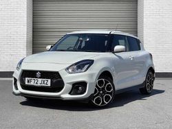 Pure white pearl metallic Used 2022 Suzuki Swift Sport Hatchback | £16,999 (Fair price)