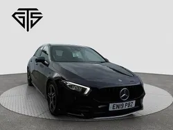 Black Used 2019 Mercedes A200 AMG line Hatchback | £15,295 (Fair price)