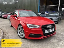 Red Used 2015 Audi A3 S-Line Hatchback | £7,795 (Fair price)