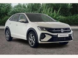 Pure white Used 2025 VW Taigo R-line SUV | £23,790 (Fair price)