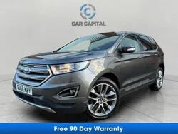 Grey Used 2016 Ford Edge Titanium SUV | £11,900 (Fair price)
